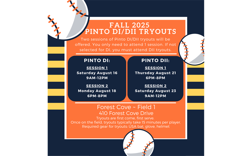 Fall 2025 Pinto Tryouts